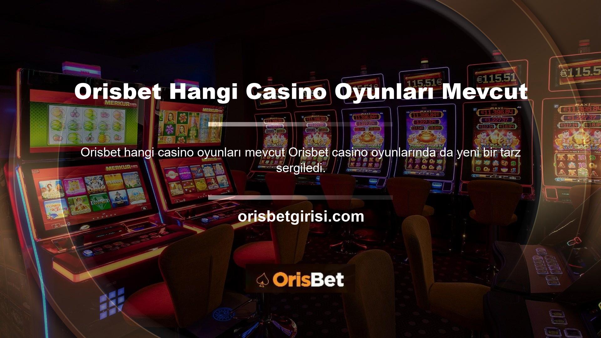 Bu bahis sitesinde gerçek bir klasik haline gelen casino oyunları bulacaksınız