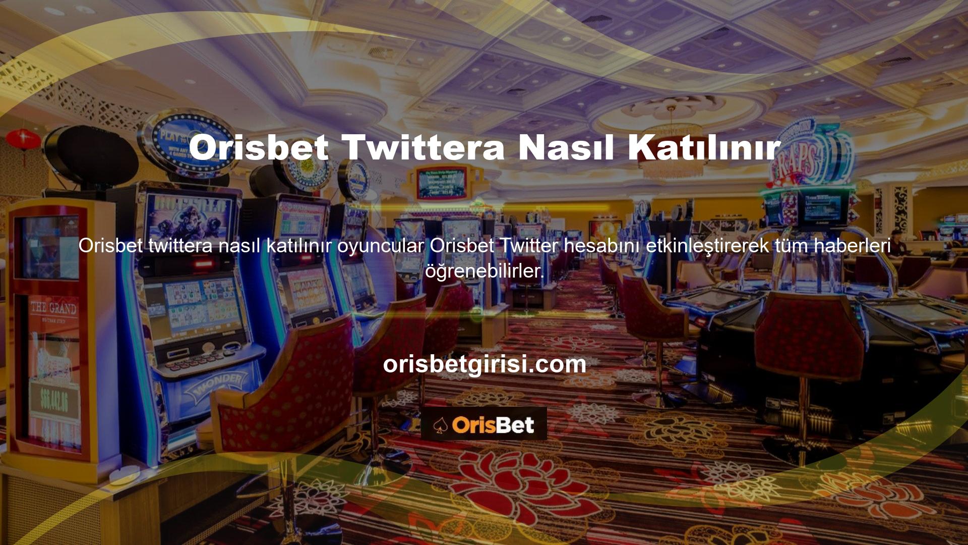 Tüm anlık bonusları ve Orisbet yeni Twitter giriş adresini görmek için Orisbet Twitter hesabını takip edin ve 7/24 iletişimde kalın