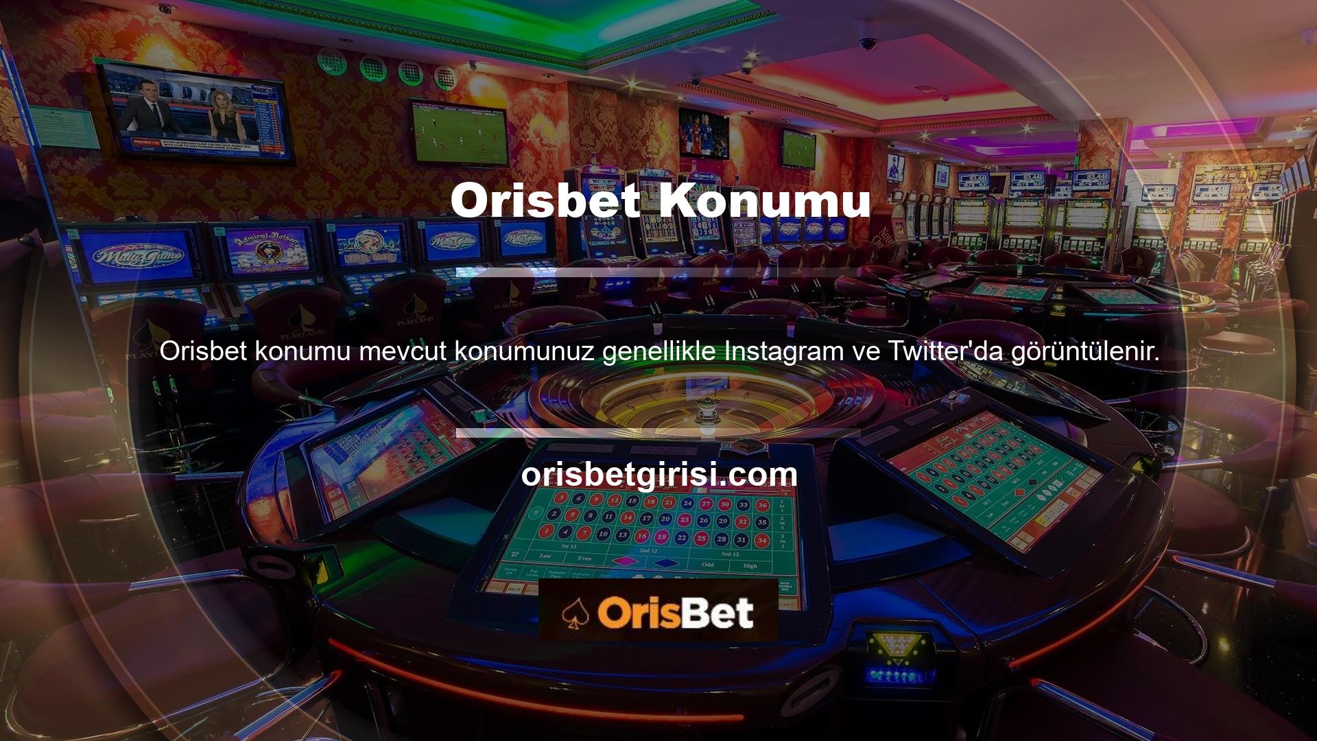 Orisbet, Türkiye'deki Casino Oyunlarında en üst sırada yer alıyor